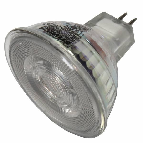7 watt 12 volt MR16 Bi-Pin Base 2700K Dimmable Flood LED