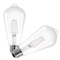 Sylvania 13 watt 120 volt ST19 Medium Screw Base 5000K Daylight Dimmable White Filament LED (2 Pack)