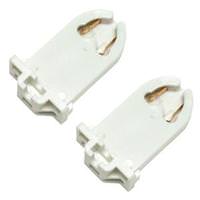Sylvania Medium Bi Pin Turn Type Fluorescent Lampholder Socket (2 pack)