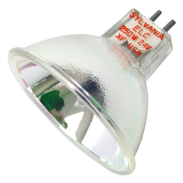 250 watt 24 volt MR16 Miniature Bi-Pin Base #ELC
