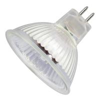 Sylvania 50 watt 12 volt MR16 Bi-Pin Base Narrow 3000K Natural White Flood #EXZ