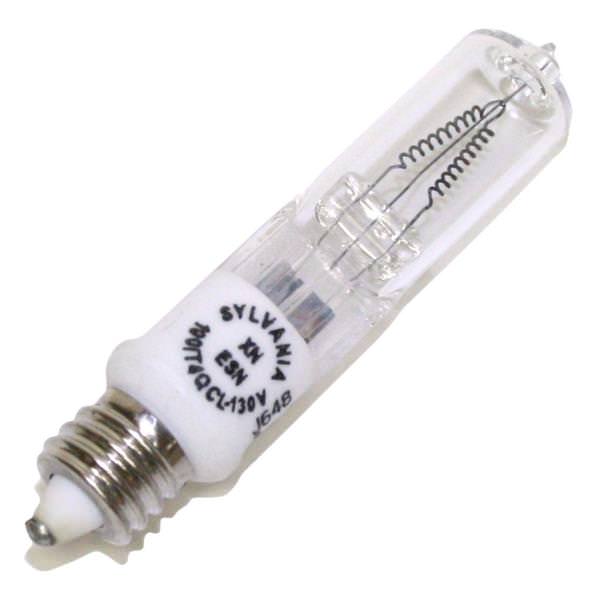 100 watt 130 volt T4 Miniature Candelabra Screw Base 3000K Natural White