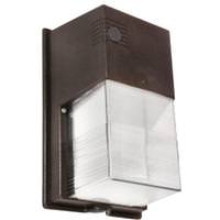 15 watt 120/277 volt 4000K Cool White Bronze LED Wallpack