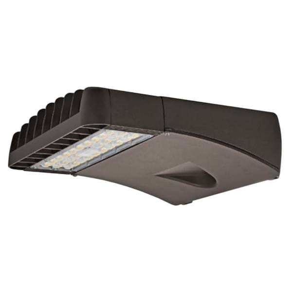 70 watt 347/480 volt 5000K Daylight Bronze Dimmable LED Area Light