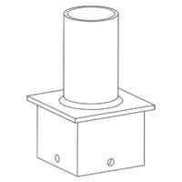 Sylvania 4" Bronze Tenon Mount