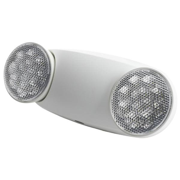 2 Head 2 watt 120/277 volt 6500K White Emergency Fixture