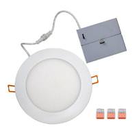 Sylvania 12" 27 watt 120 volt CCT Selectable Phase-Cut Dimming LED Slim Disk Downlight