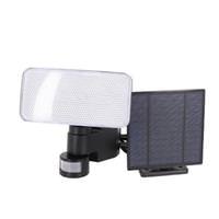 Sylvania 2-4.5 Volt Black 5000K Daylight LED Solar Security Light with Motion Sensor