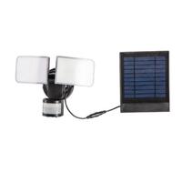Sylvania 2-4.5 Volt Black 5000K Daylight LED Solar Security Light with Motion Sensor