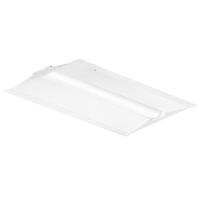 Sylvania 2' x 4' 24/32/39/44 watt 120/347 volt CCT Selectable Dimmable LED Troffer