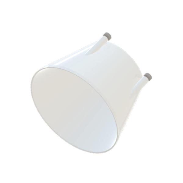 4" White Specular Reflector for LED Recessed Downlight