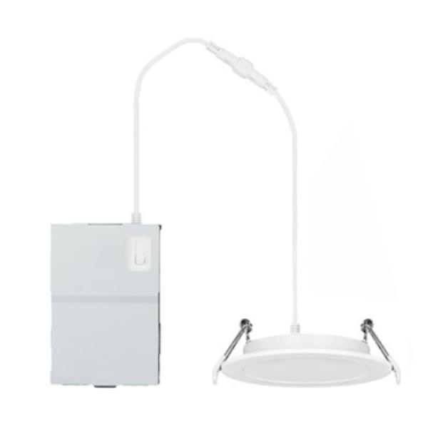 4" 10 watt 120 volt CCT Selectable White Round Slim Microdisk Dimmable LED