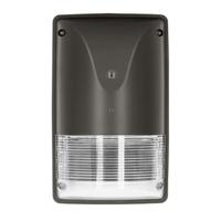 Sylvania 10/20/30 watt 120/347 volt CCT Selectable Bronze Dimmable LED Wallpack