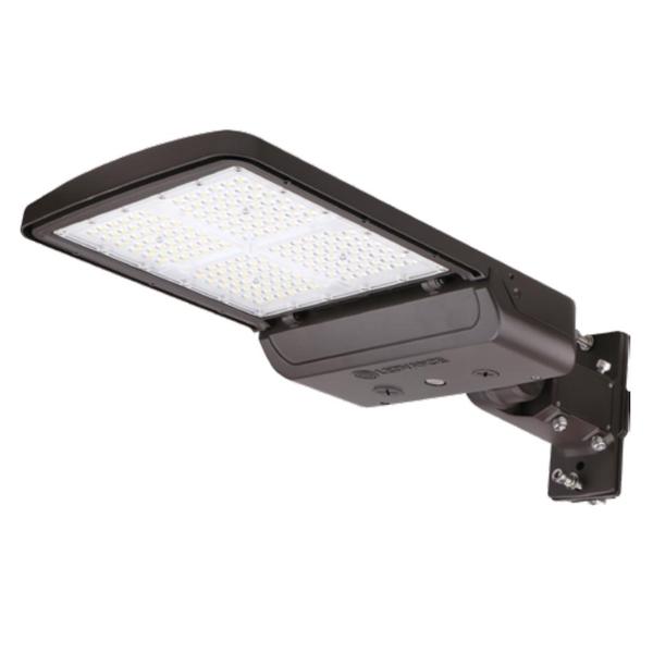90/120/150 watt 120/347 volt 5000K Daylight Bronze Dimmable LED Area Light