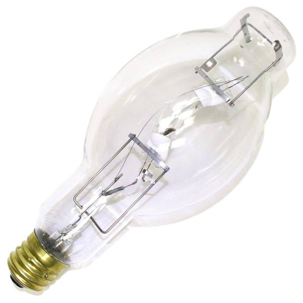 400 watt BT37 Mogul Screw Base 4200K Cool White Clear Metal Halide
