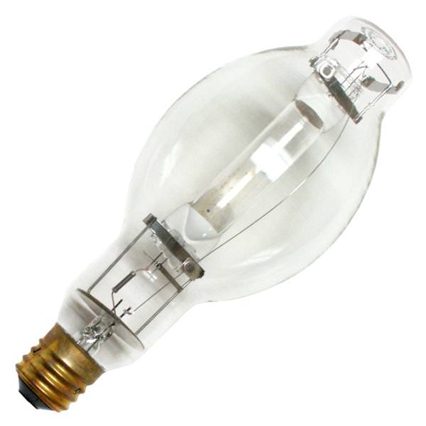 1,000 watt BT37 Mogul Screw Base 3800K Natural White Clear Metal Halide