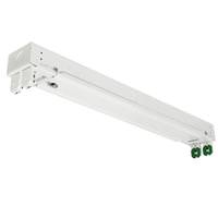 Sylvania 4' T8 Strip Luminaire 2 Lamp White Fixture LED