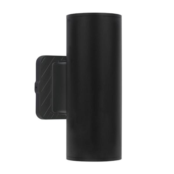 15/25/30 watt 120/347 volt CCT Selectable Black Finish Opti-Select Wall Mount LED Cylinder