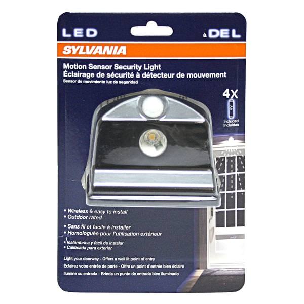 LED Battery Operated Motion Sensor Security Light
