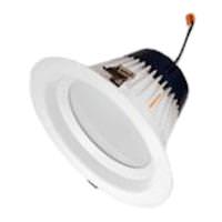 View 8" 25 watt 347 volt Special Base 3000K White Flood LED RT8 Retrofit Kit