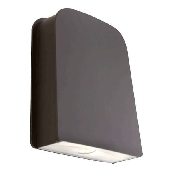 13 watt 120/277 volt 4000K Cool White Bronze LED Wallpack