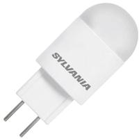 Sylvania 2 watt 120 volt T4 Bi-Pin Base 3000K Natural White LED