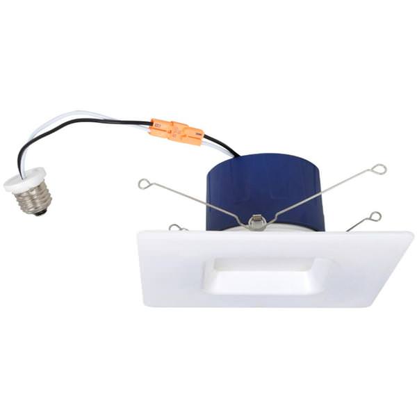 5"-6" 13 watt 120 volt RT56 Medium Screw Base 4000K Dimmable Downlight LED Retrofit Kit