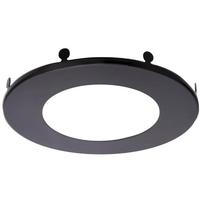 Sylvania 4" Black Round Trim For LED Microdisk Trim
