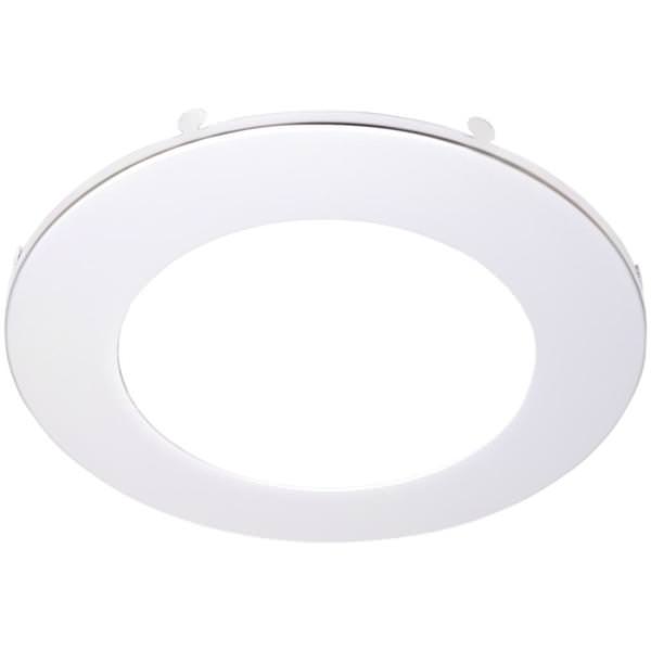6" Satin Round Trim For LED Microdisk Trim