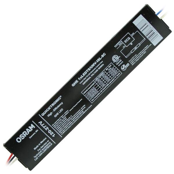 1 Lamp Universal Voltage LED Driver for T8 Lamps
