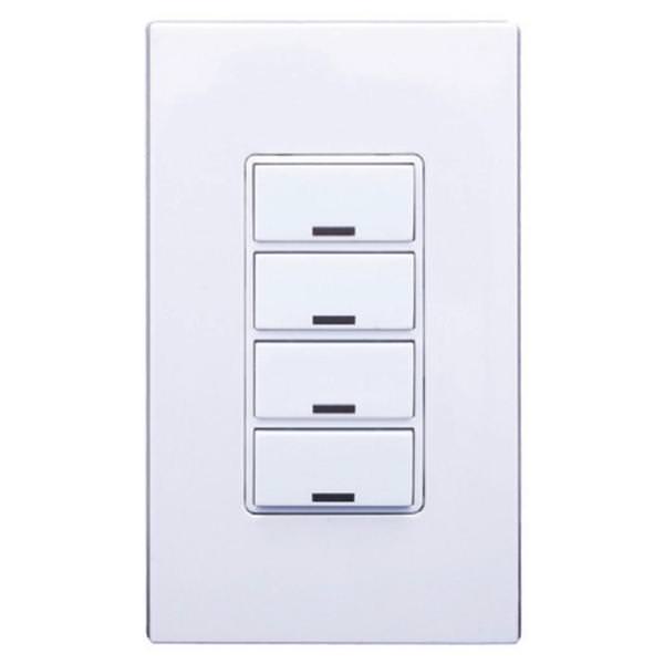 120/277 volt 4 Button Bluetooth Keypad Room Controller