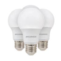 View 9 watt 120 volt A19 Medium Screw Base 2700K Warm White Dimmable LED (4 pack)