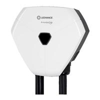 Ledvance 25' Cord Level 2 App Control Built-in WiFi/Bluetooth Residential Wall Mount EV Charging Station