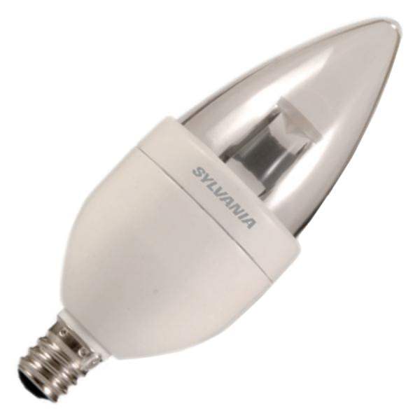 4 watt 120 volt B10 Candelabra Screw Base 2500K Warm White Dimmable LED