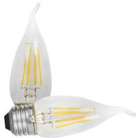 Sylvania 5 watt 120 volt B10 Medium Screw Base 5000K Daylight Dimmable LED (2 pack)
