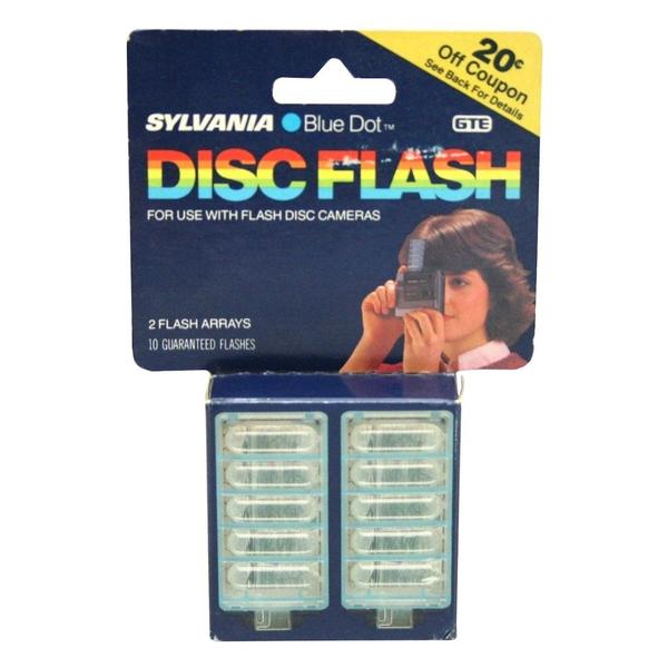 2 Arrays Blue Dot Disc Flash (2 pack)