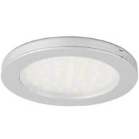 Task Lighting 3 watt 12 volt 2700K Satin Nickel Ultra Thin Series Dimmable Puck Light