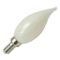 TCP 3 watt 120 volt Candelabra Screw Base 2700K Warm White Frosted Dimmable LED