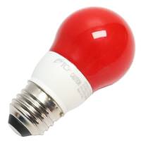 View 5 watt 120 volt A15 Medium Screw Base Red Long Life Non-Dimmable LED