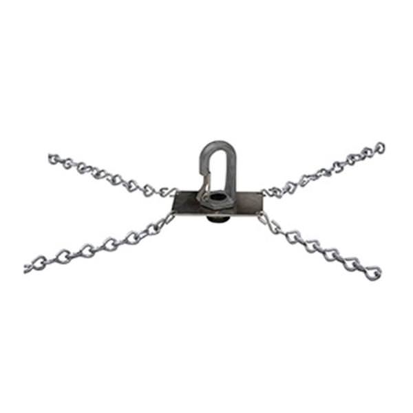 24" Chains Latch Hook Single Point Hanging Kit