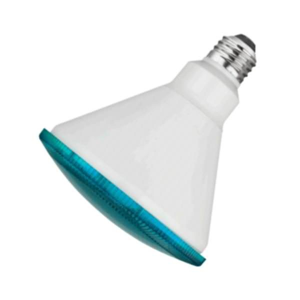 14 watt 120 volt PAR38 Medium Screw Blue LED Flood