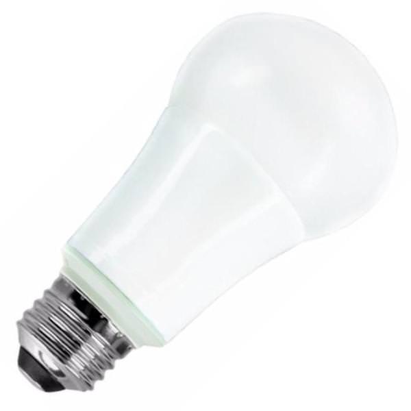 6 watt 120 volt A19 Medium Screw Base 3000K Natural White Non-Dimmable LED