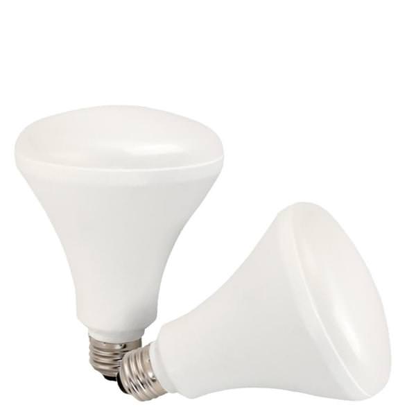 8 watt 120 volt BR30 Medium Screw Base 5000K Daylight Dimmable Flood LED (2 pack)