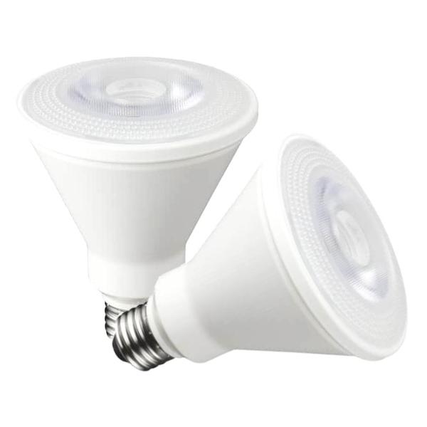 8 watt 120 volt BR30 Medium Screw Base 2700K Warm White Dimmable Flood LED (2 pack)