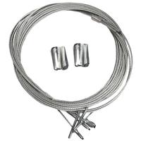 TCP 15' Adjustable Aircraft Cable Hanging Kit