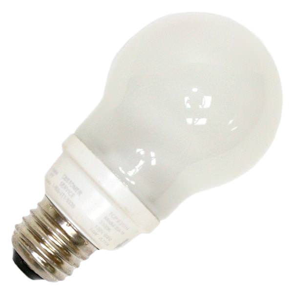 14 watt 120 volt A19 Medium Screw Base 3100K CFL