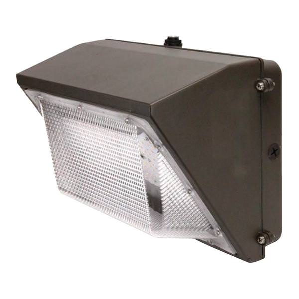 115 watt 120/277 volt CCT Selectable Dimmable LED Wall Pack with Photocell