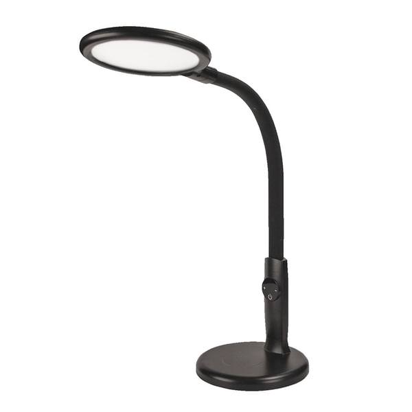 18 watt 120 volt Black 4000K Adjustable Neck LED Solistic Desk Lamp