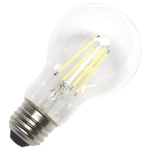 8 watt 120 volt A19 Medium Screw Base 5000K Non-Dimmable LED