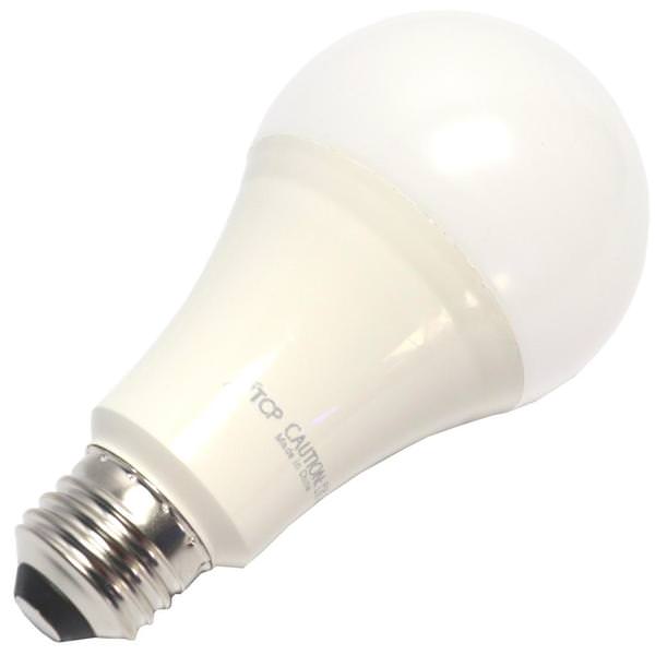 17 watt 120 volt A21 Medium Screw Base 4100K Cool White Dimmable LED